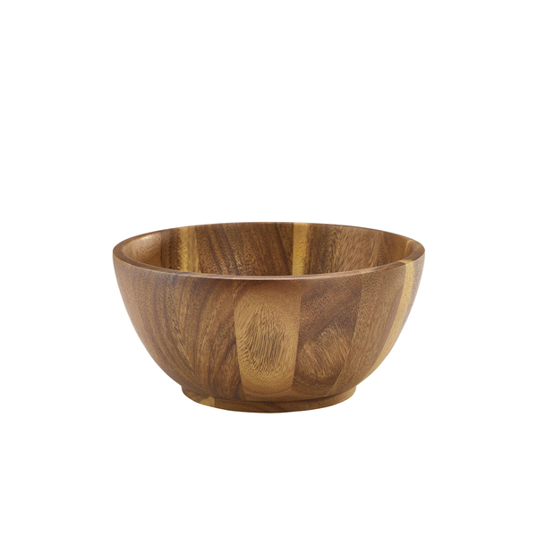 20x10cm Acacia Wood Bowl