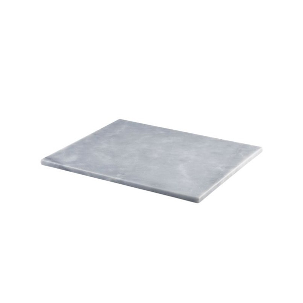 1/2 Gn Marble Platter Grey