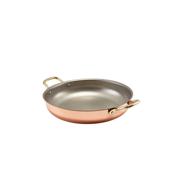 24.5cm Genware Copper Plated Round Dish