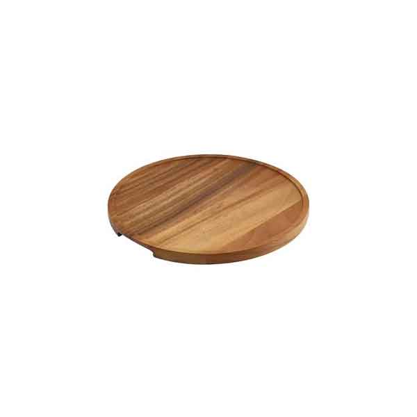 33cm Genware Acacia Pizza  Board