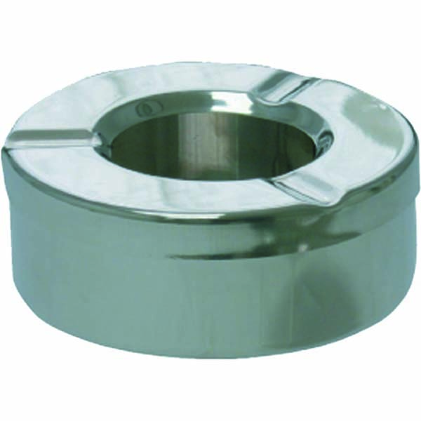 9.5cm Windproof Ashtray S/Steel