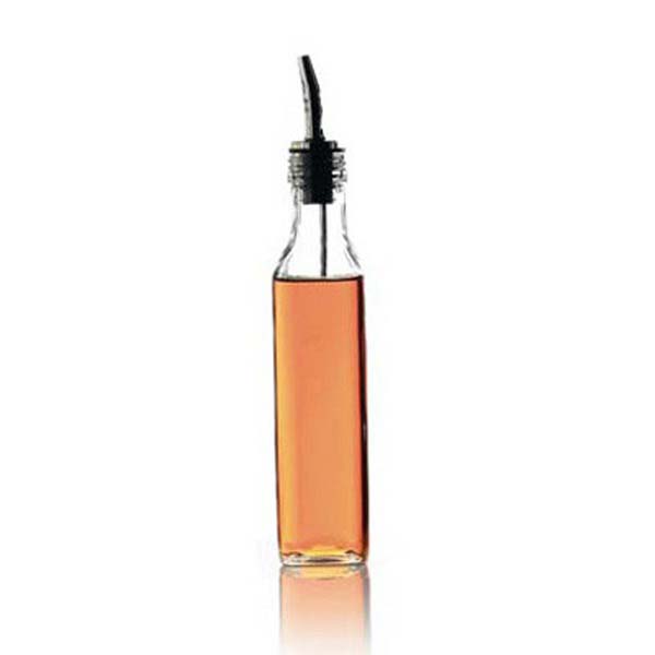 250ml Square Oil Bottle W/Tapour