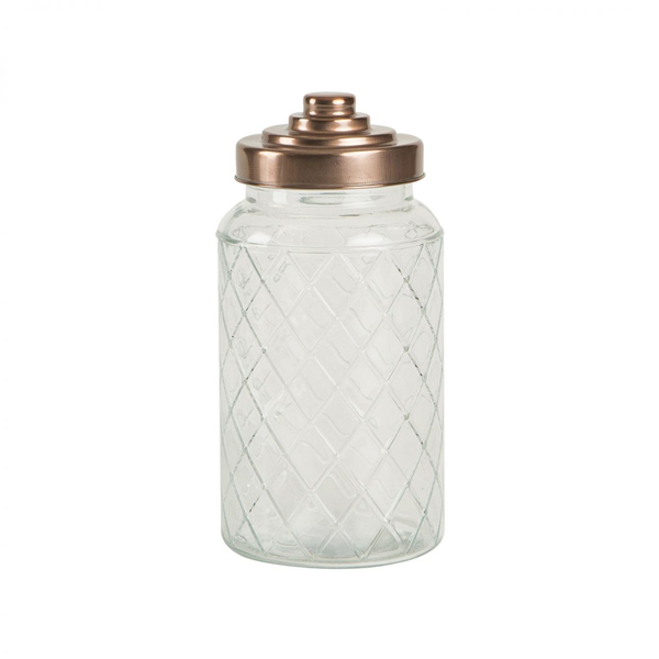 1.2l Lattice Jar Copper Lid