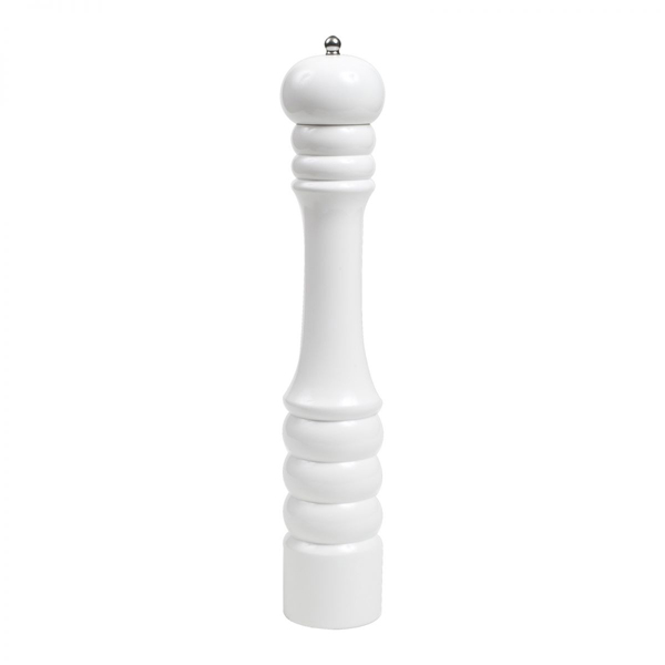 405mm Capstan Pepper Mill White Gloss