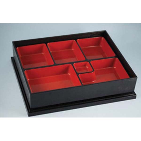 30x24x5.5cm 6 Compartment Rectangular