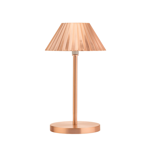 23cm Aruba Led Lamp Brushed Copper