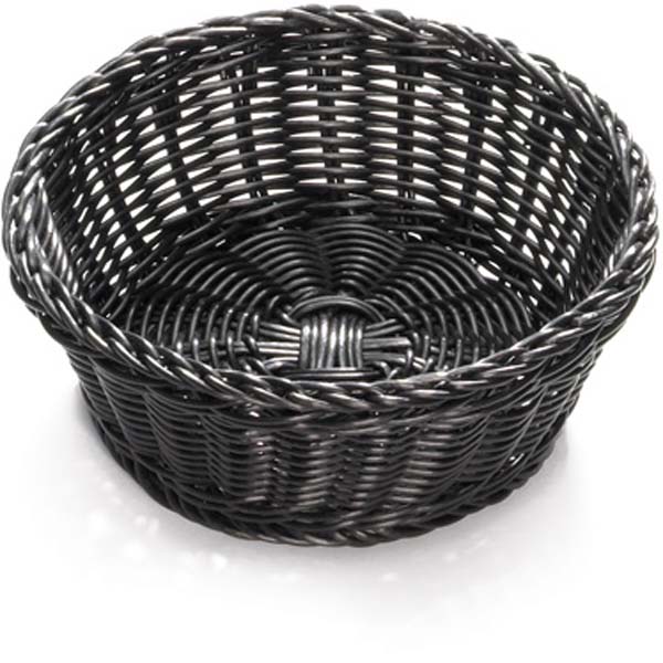 21x21x8cm Ridal Round Polypropylene Basket