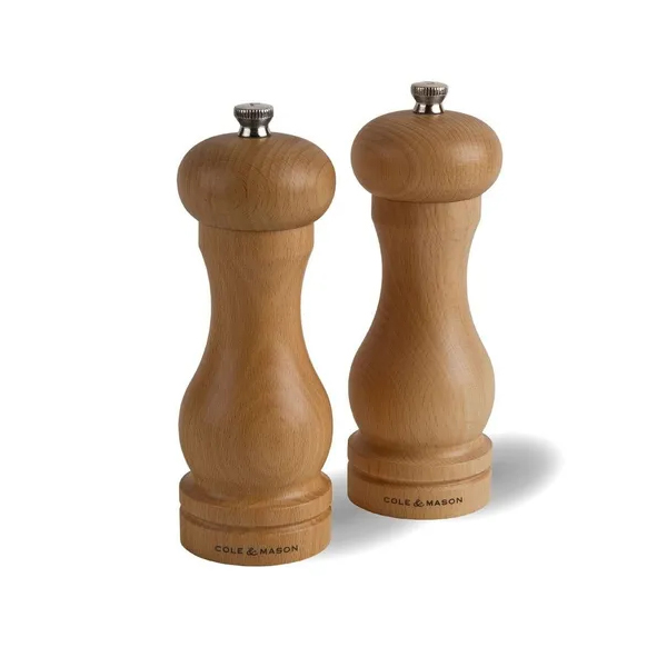 165mm Capstan Pepper Mill Beech