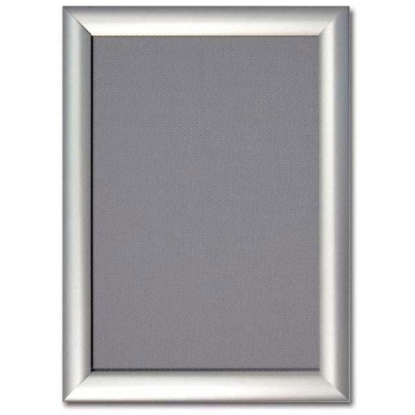 A4 Profile Snap Poster Frame Silver