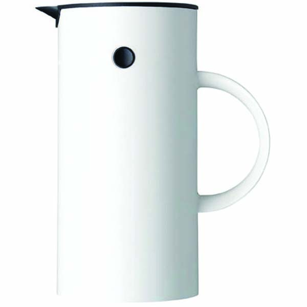 1l Stelton Press Coffee Maker White