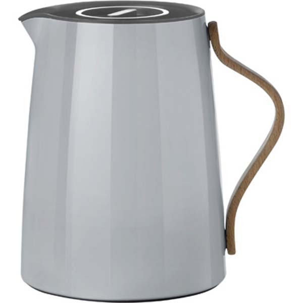 1l Stelton Emma Tea Jug Vacuum Grey