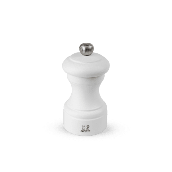 10cm Peugeot Bistro Pepper Mill Matt White