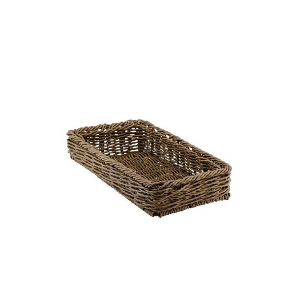 325x265x50mm Polywicker Willow 1/2