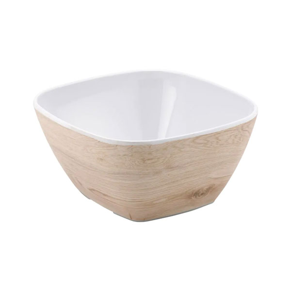 1/6 Gn Tura Melamine Crock White/Wood