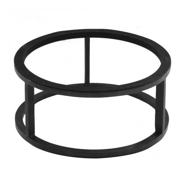 218x95mm Tilt Round Riser Low Black