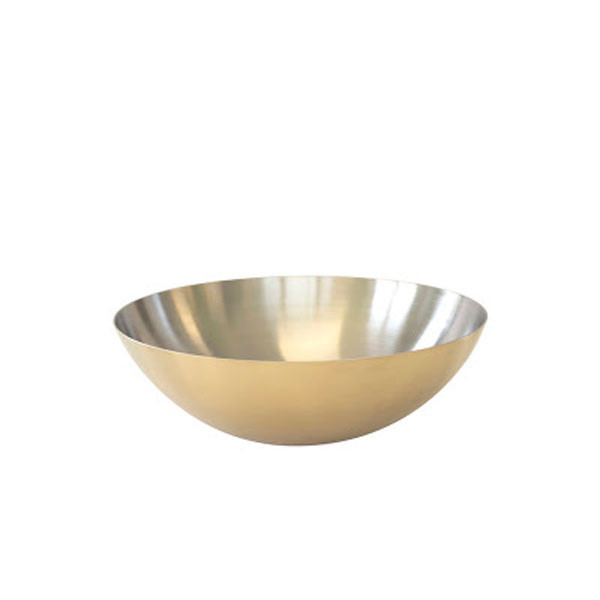 215x70mm Tilt Bowl Brass