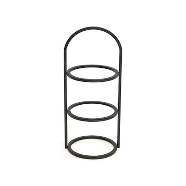 242x218x553mm Tilt Three Tier Round Riser