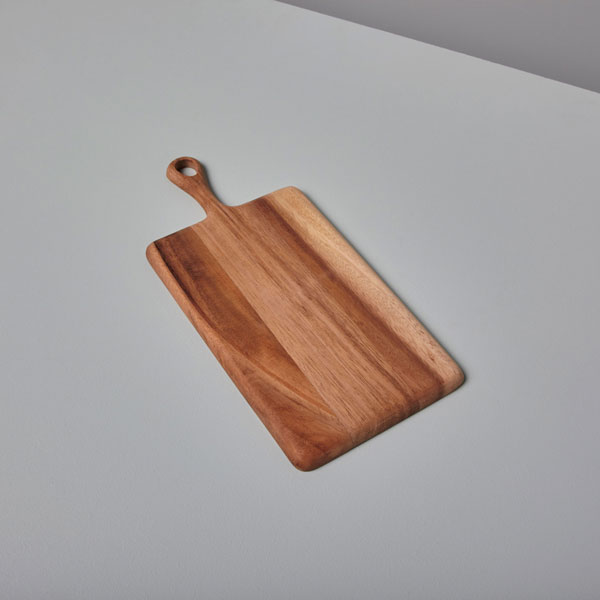 21x12.5cm Acacia Mini Rectangular Board Wi