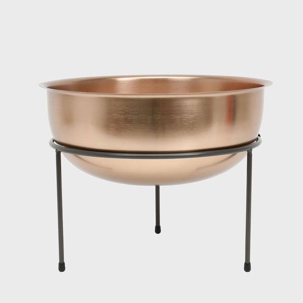 390x400mm Kelso Copper Bowl With Matlock