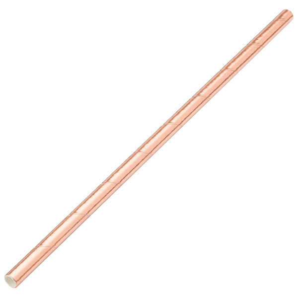 20cm Paper Straw Copper