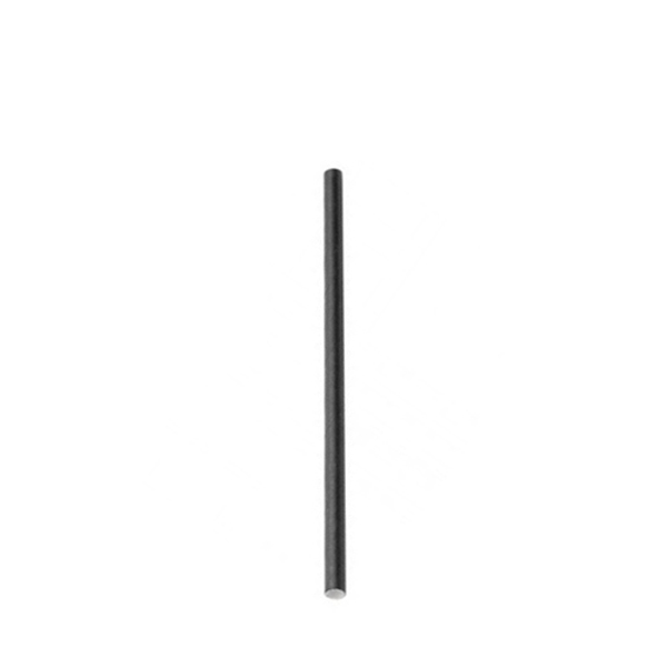 14cm Paper Straw Black