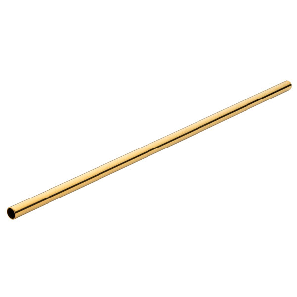 21.5cm S/Steel Straw Gold