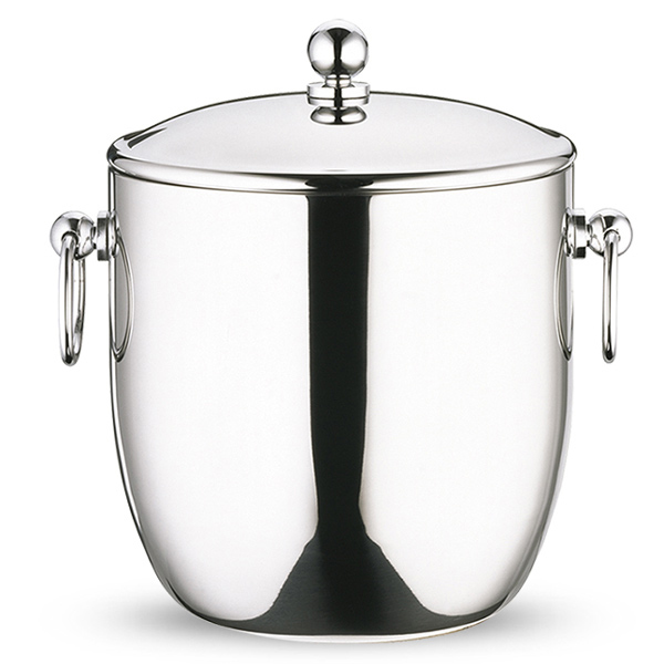 1.3l Curved Double Wall Ice Pail S/Steel