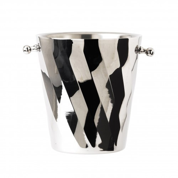 1816cb Swirl Champagne Bucket S/Steel