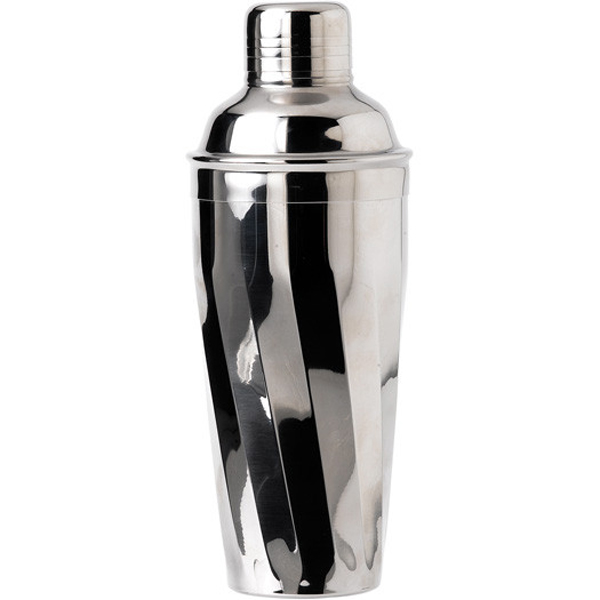 1816cs Swirl Cocktail Shaker S/Steel