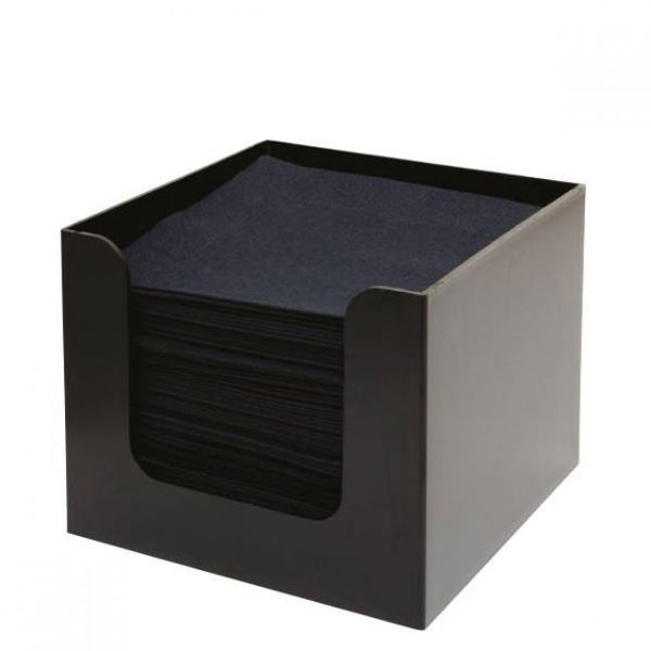 Cocktail Napkin Holder Black