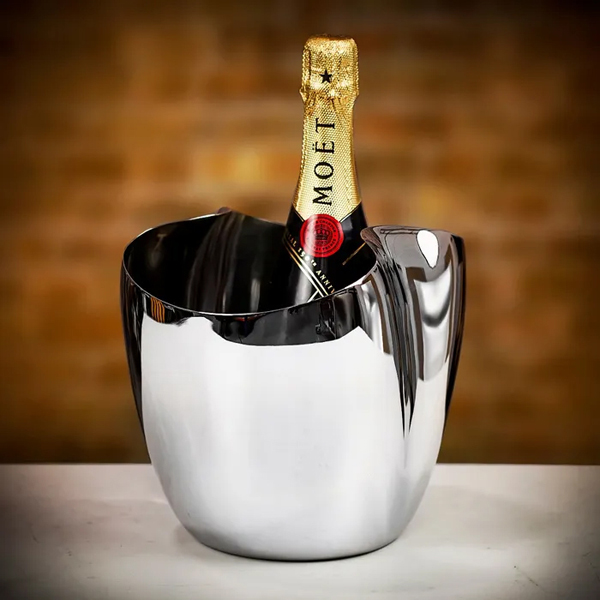 21cm Drift Champagne/Wine Cooler S/Steel