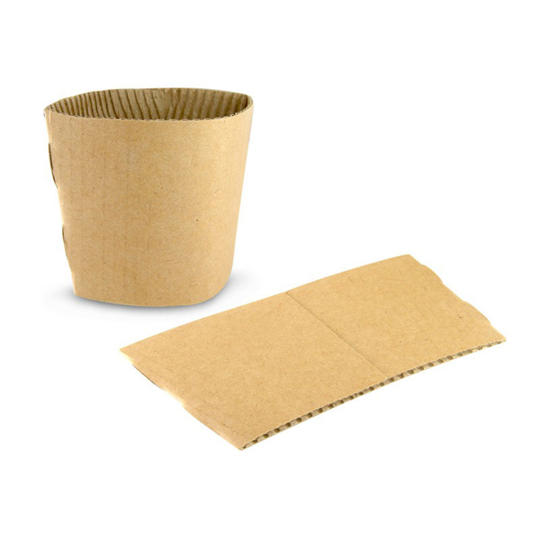 Kraft Coffee Sleeve Fits 10-16oz Cups