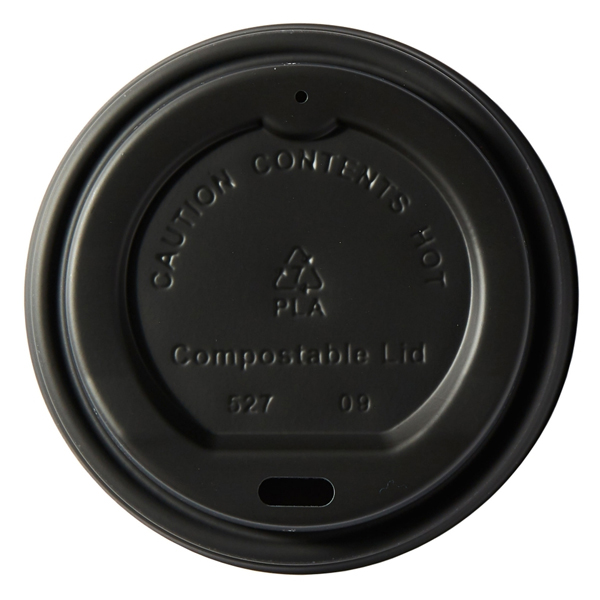 Compostable Domed Sip-Thru Lid Fits