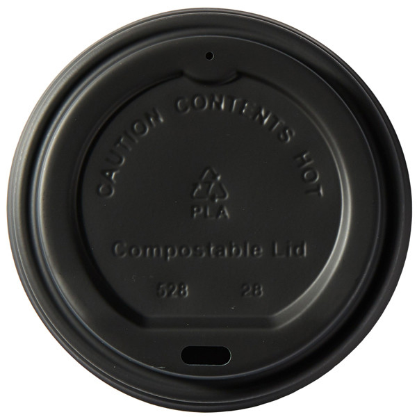 Compostable Domed Sip-Thru Lid Fits