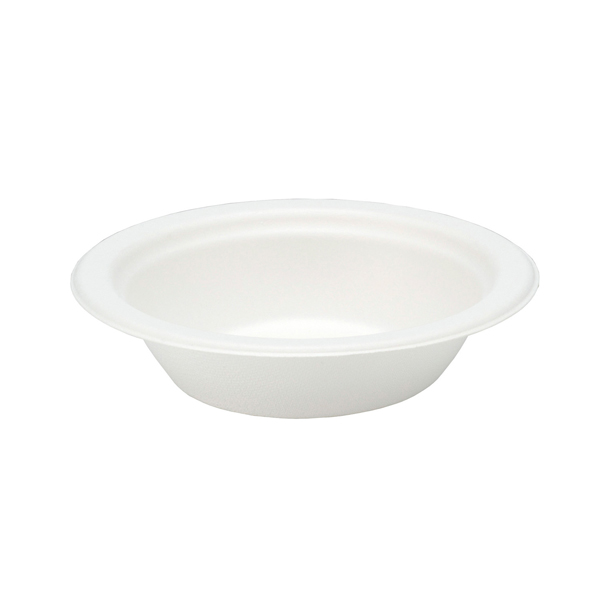 160mm Bagasse 340ml Round Bowl