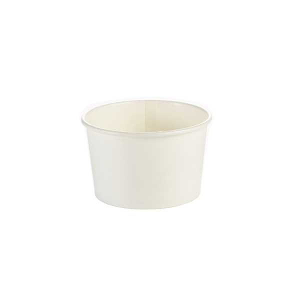 8oz Compostable Soup Container White