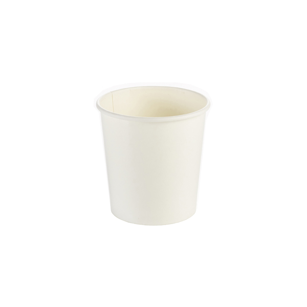 12oz Compostable Soup Container White