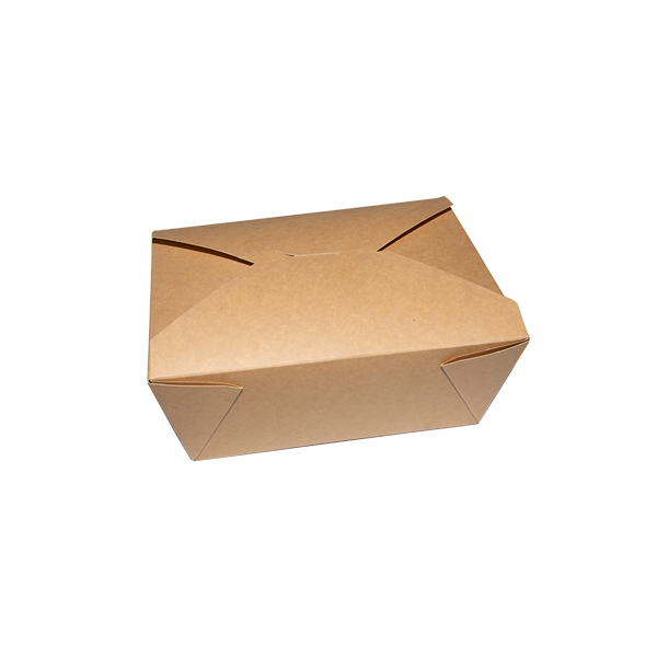 220x160xx90mm No.4 Dispopak Kraft Meal Box