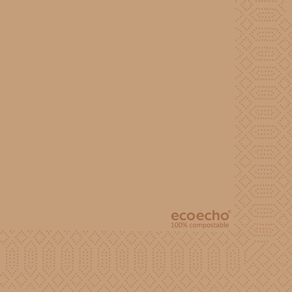 24cm Ecoecho 2ply Cocktail Napkin