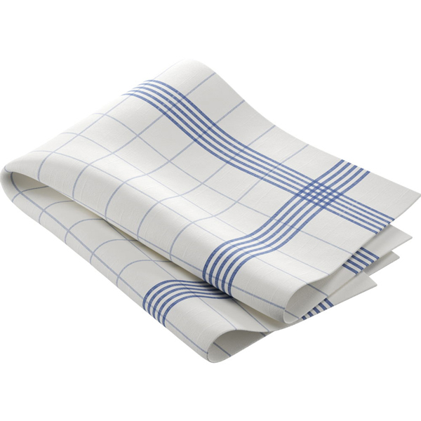 38x54cm Duni Towel Napkin Blue