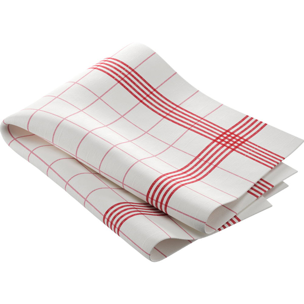 38x54cm Duni Towel Napkin Red