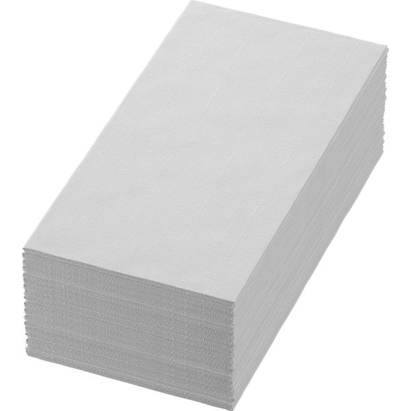 40cm Bio Dunisoft 8 Fold Napkin White