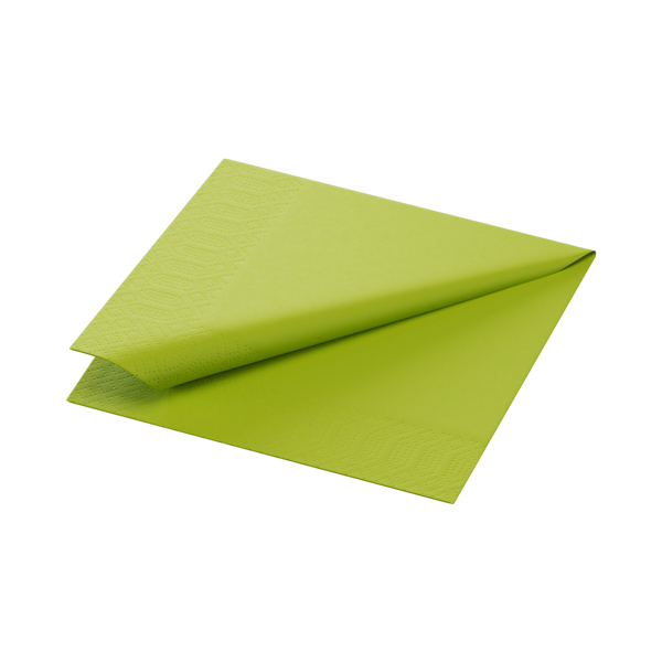 24cm Duni 2ply Cocktail Napkin Kiwi