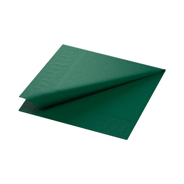 33cm Duni 2ply Napkin Dark Green