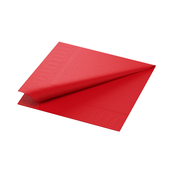 33cm Duni 2ply Napkin Red