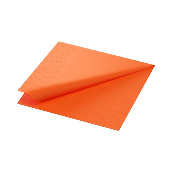 33cm Duni 2ply Napkin Sun Orange