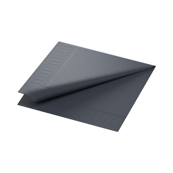 40cm Duni 2ply Napkin Black