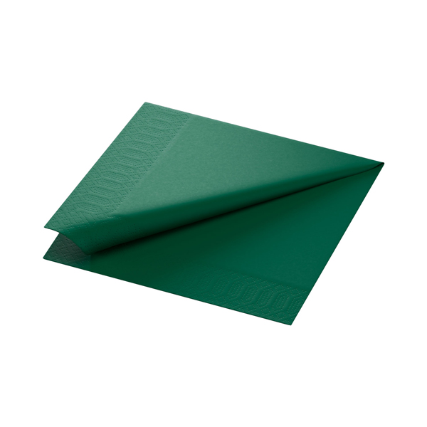 40cm Duni 2ply Napkin Dark Green