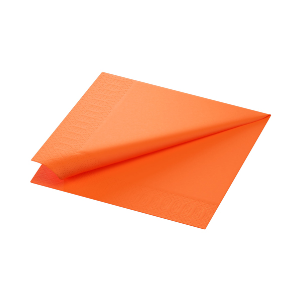 40cm Duni 2ply Napkin Sun Orange