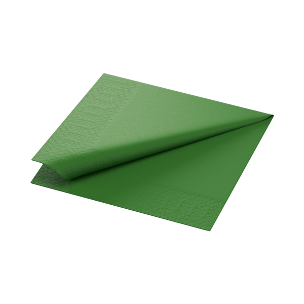 33cm Duni 2ply Napkin Leaf Green